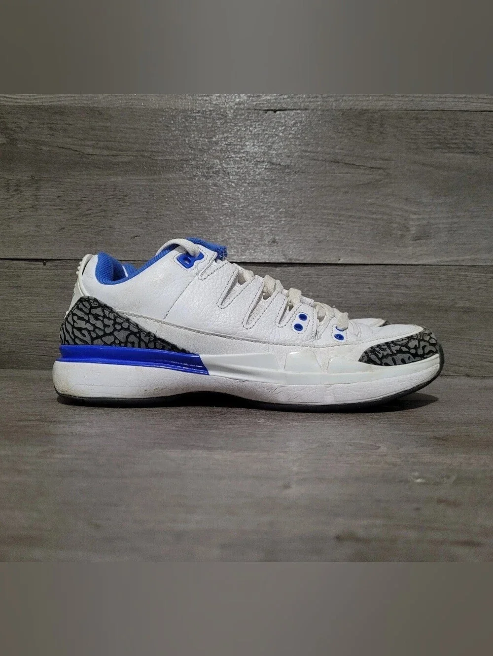 Nike Jordan Zoom Vapor Tour AJ3 Racer Blue DV9367-100 Mens Sz 6 Tennis Shoes